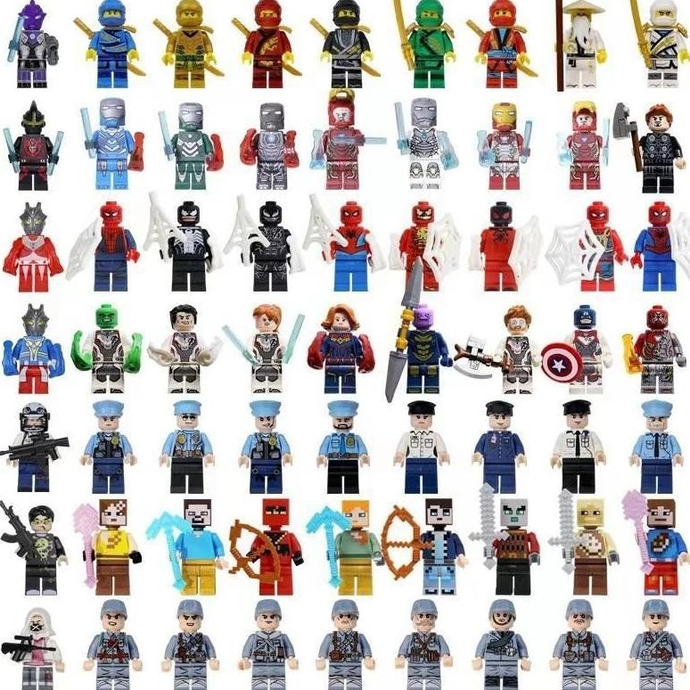 Mainan Mini Figure Brick Lego Siap Kirim