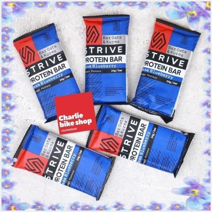 

[CBS] STRIVE PROTEIN BAR OATS & KURMA 24G RASA BLUEBERRY