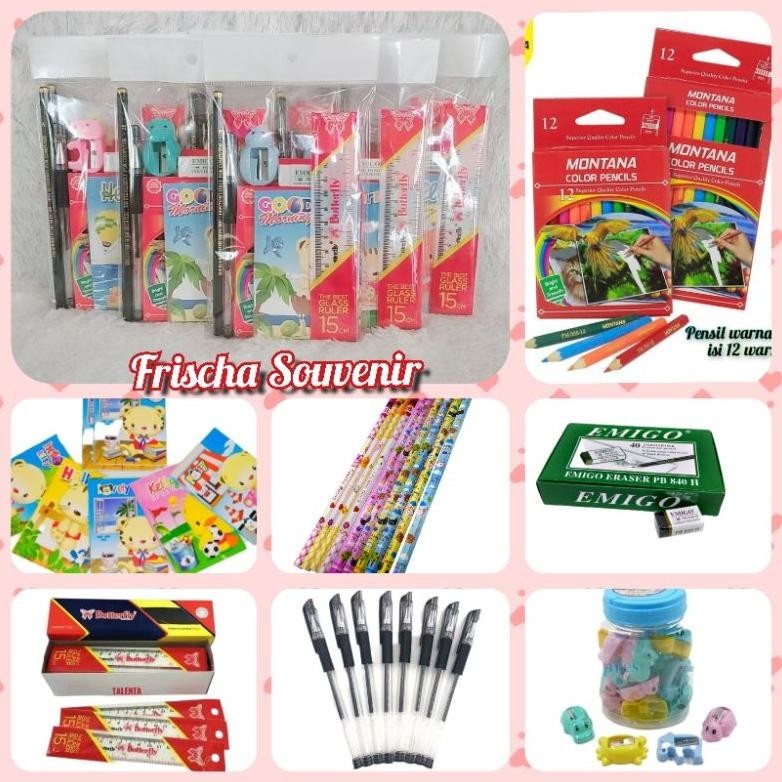 

Paket Hemat Fs025 Bingkisan Ulang Tahun / Souvenir Ultah / Stationary Set / Alat Tulis Set /Hadiah Sale