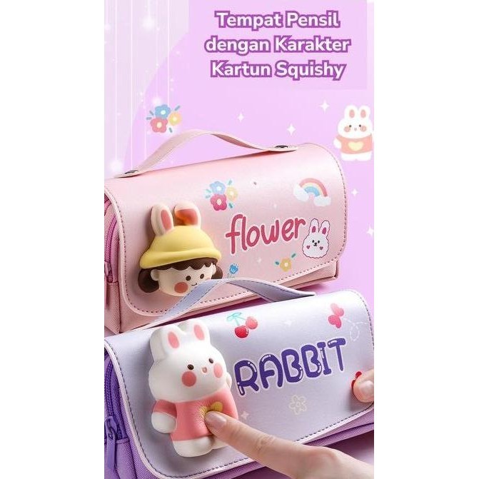 

Kotak Tempat Pensil Squishy 3D Pencil Case Waterproof Jumbo Dijinjing