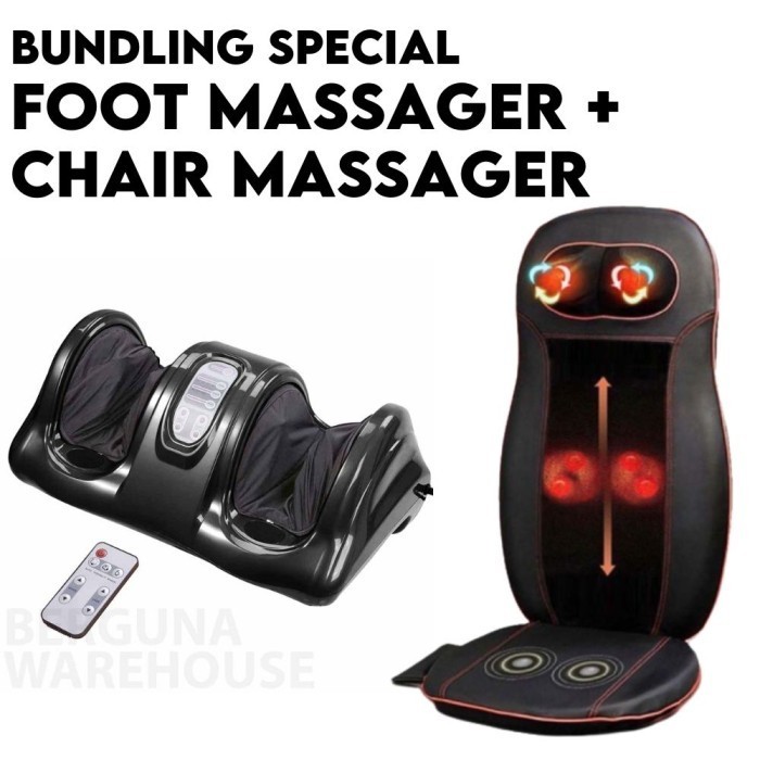 Ready Electric Foot Massager & Chair Massage Cushion