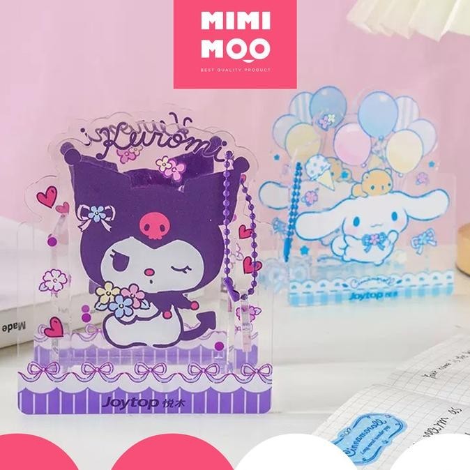 

Mimimoo Tempat Pensil Pulpen Akrilik Sanrio Cinnamoroll Kuromi