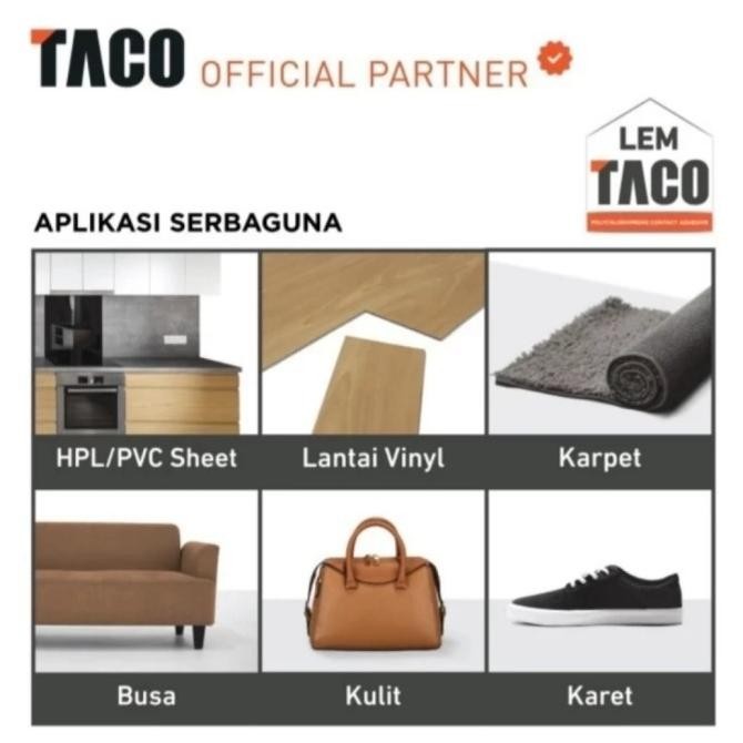 Lem Kuning Taco Active 10KG / Lem Taco Active Kuning ( BLEK )