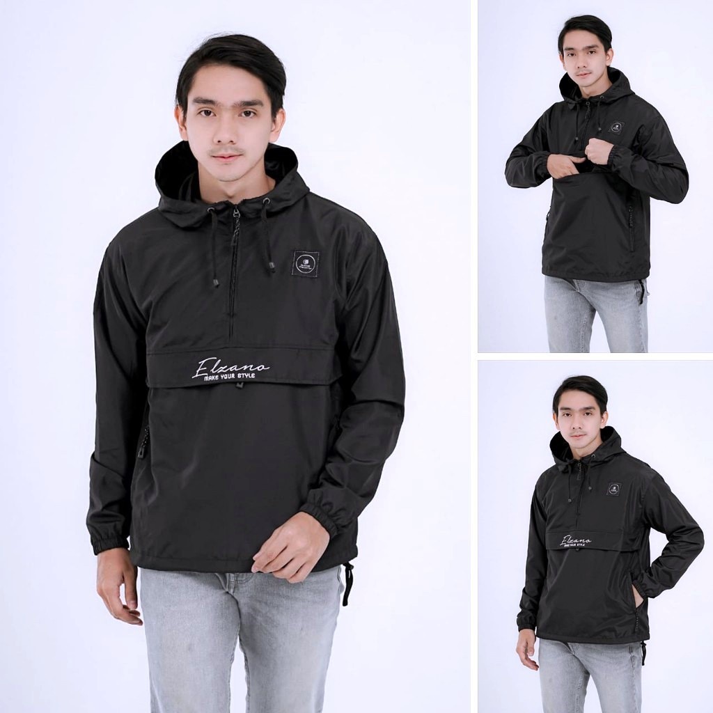 [Bahan halus dan Nyaman] JAKET SEMI PARKA - ELZANO SEMI PARKA JAKET PARASUT PRIA WANITA