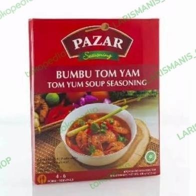 

Pazar Tom Yam / Tom Yum / Tomyam - Bumbu Masak Instan Box 100G