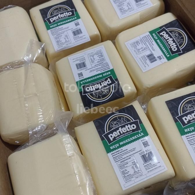 

keju mozzarella perfetto 1kg / mozarella cheese perfetto 1kg p35m