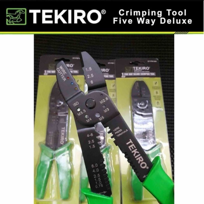 Tekiro Tang Crimping 9 Inch / Tang Skun Kupas Kabel
