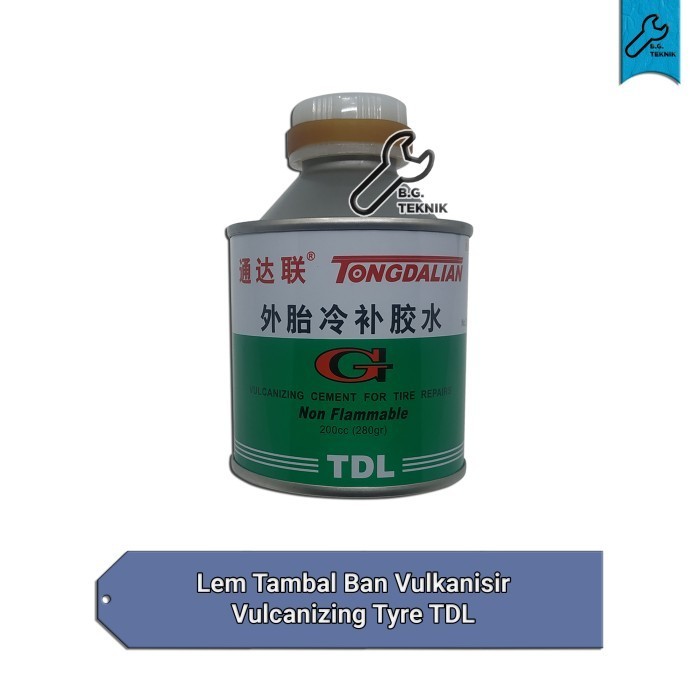 Ready Lem Tambal Ban untuk Vulkanisir Vulcanizing Tyre TDL 200cc