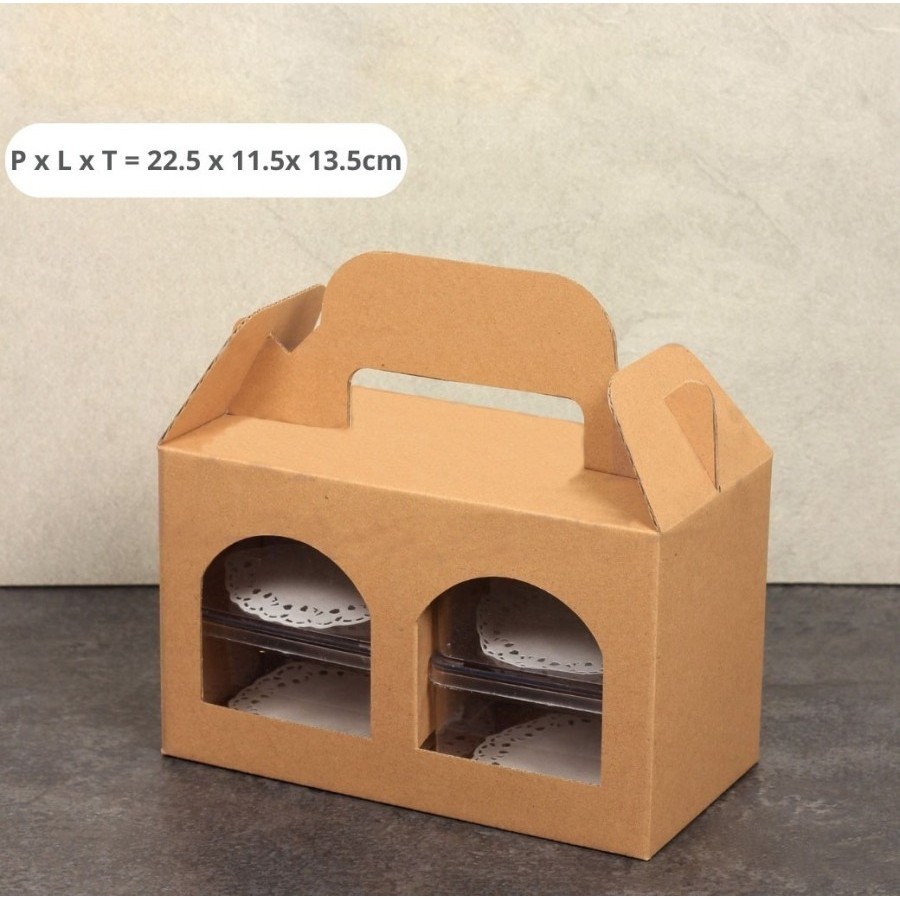 

Dus Jinjing Box isi 4 Toples 250ml Coklat Polos 22.5 x 11.5 x 13.5 cm harga per 10pcs kotak dus unggul box packaging