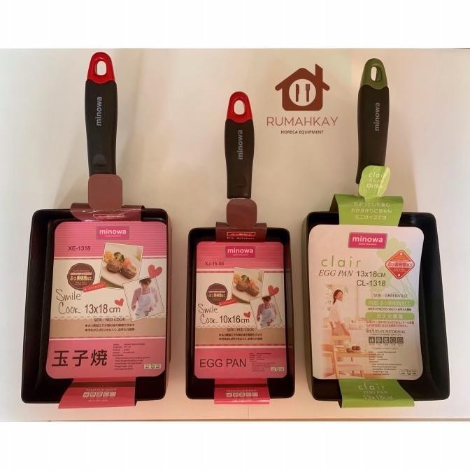 Yoshikawa Egg Pan Kotak / Teflon / Wajan Omelette Tamagoyaki