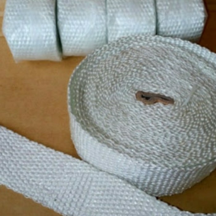 

Glass Cloth Pembungkus Knalpot Tahan Panas 2In