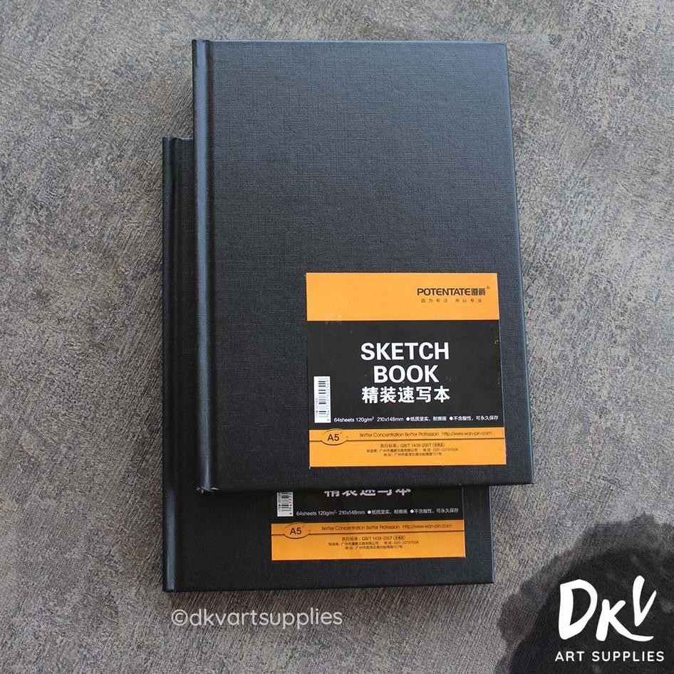 

Potentate Sketchbook A5 120Gsm / 100Gsm Hard Cover