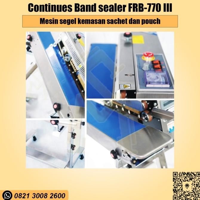 [Ready] Mesin Segel Plastik Frb770-Iii / Band Sealer Frb770-Iii - Hualian