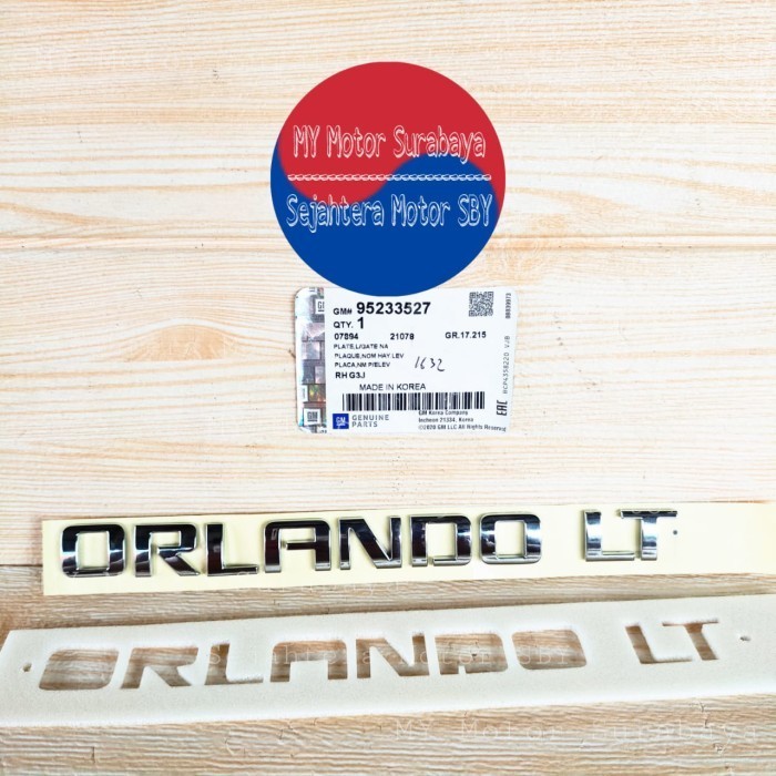 Emblem Orlando Lt Chevrolet Orlando Promo