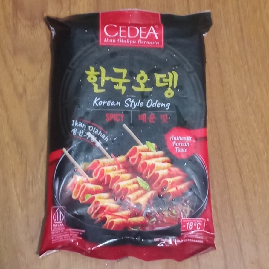 

Cedea Korean Odeng Spicy 480gr