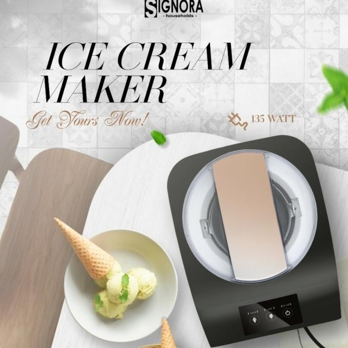 [Best Quality] Ice Cream Maker Signora - Es Cream Mesin