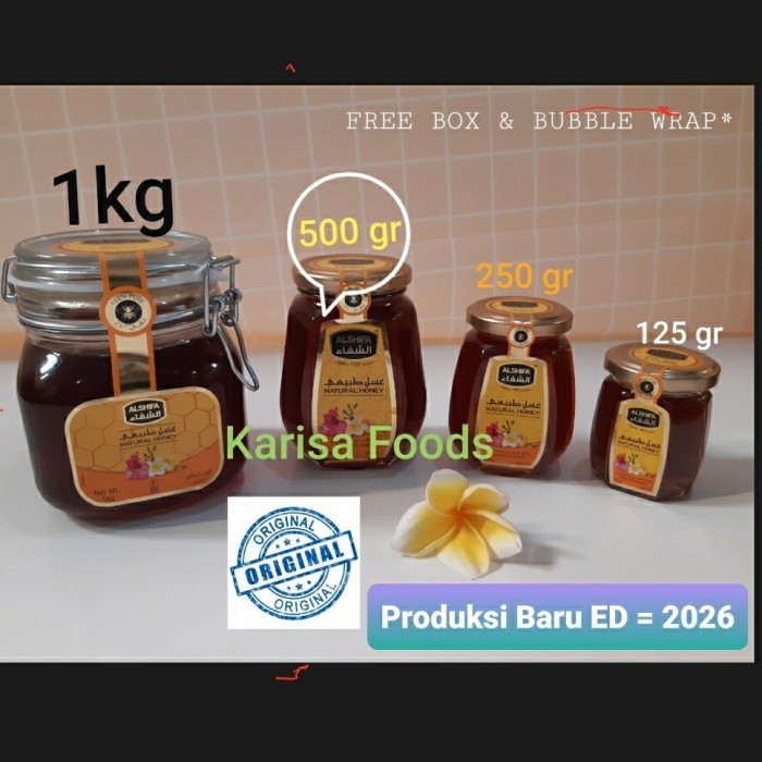 

Ready PROMO Madu Al Shifa 500 gr (ORIGINAL) Beli Satuan Harga GROSIR !!!