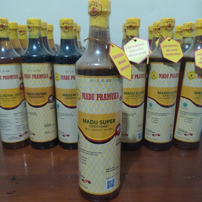 

Ready Madu Pramuka Super / Madu Super Pramuka 650ml