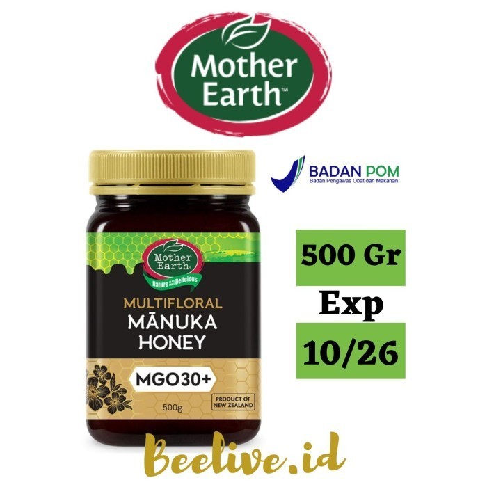 

Ready Madu Mother Earth Manuka Honey MGO 30+ 500gr