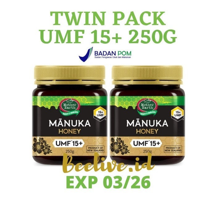 

Ready Madu Mother Earth Manuka Honey UMF 15+ MGO 515+ 500gr
