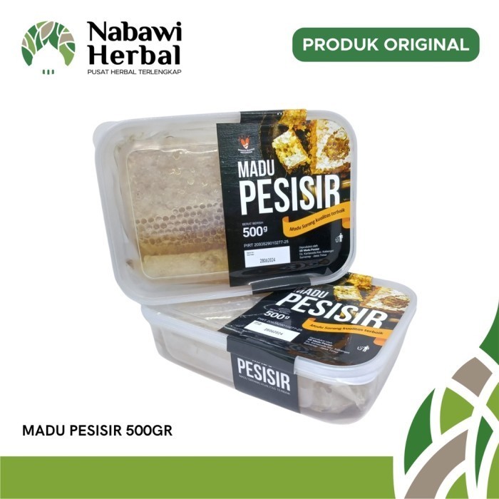 

Ready Madu Sarang Lebah Asli Melifera / Madu Pesisir 500gr