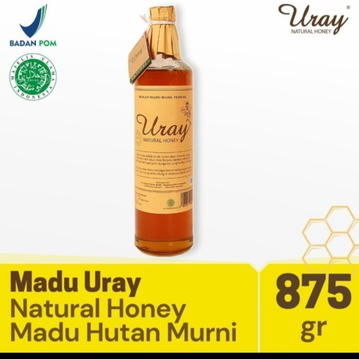 

Ready Madu Uray Natural Honey 875 Gr Madu murni madu hutan