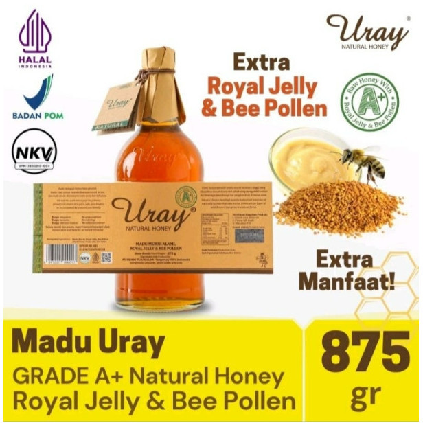 

Ready MADU URAY ASLI MURNI 640ML 875GR MADU HUTAN raw honey NUTRISI NATURAL