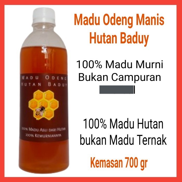 

Ready Madu Odeng Hutan Baduy Asli (Manis) Murni 100%