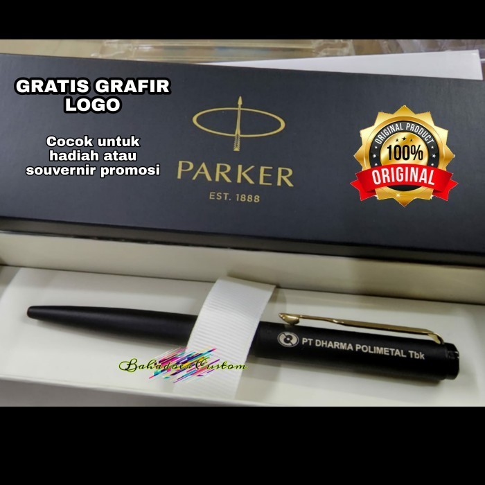 

Ready PULPEN PARKER ORIGINAL GRATIS GRAFIR LOGO COCOK UNTUK SOUVERNIR HADIAH