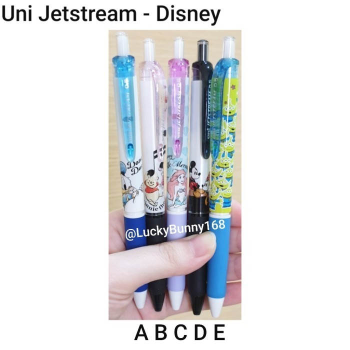 

Ready uni jetstream pen disney donald ariel alien mickey minnie mouse pooh