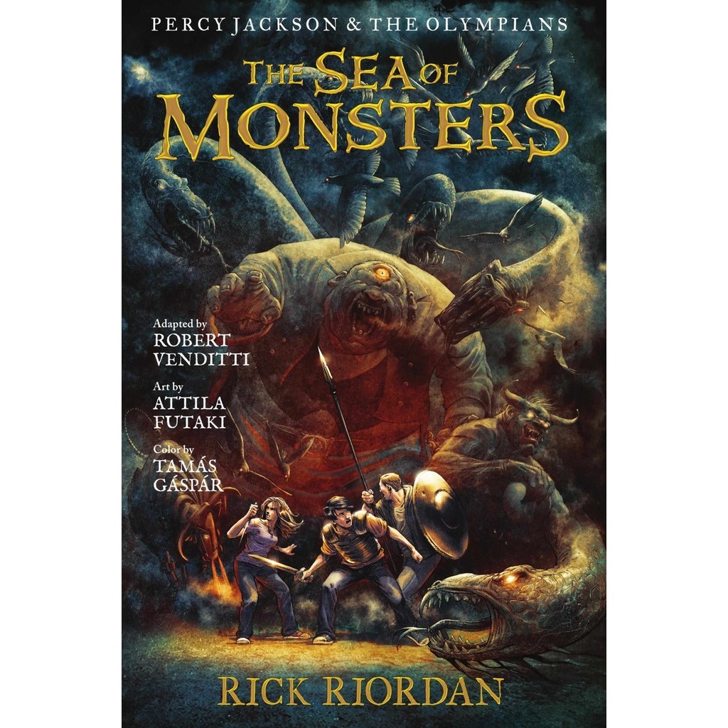 

Percy Jackson and the Olympians 02 - The Sea of Monsters (Komik / D)