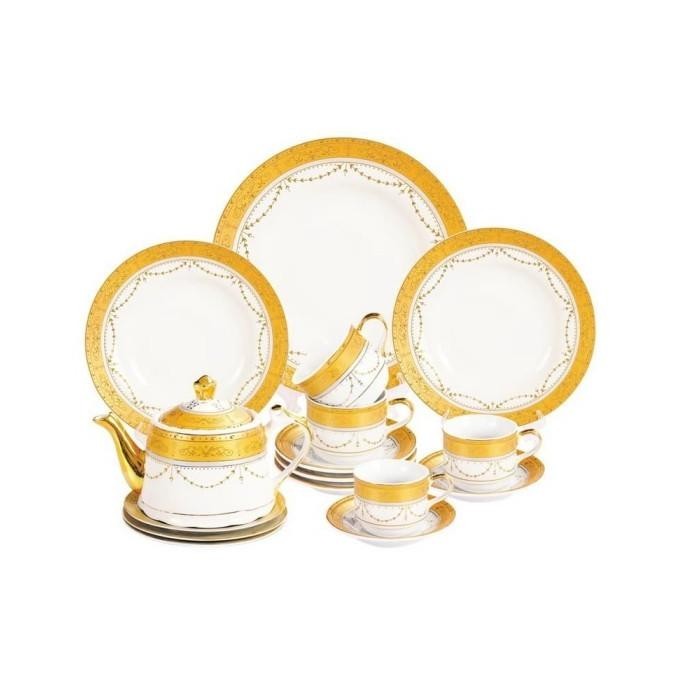 [Promo] Vicenza Dinner Set Perangkat Makan Piring Gelas D22 Motif Padi
