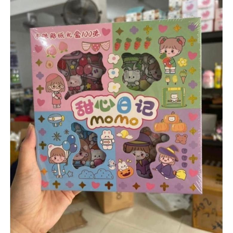 

Ez23 Stiker Momo Rainbow 1 Box 100 Lembar Sale