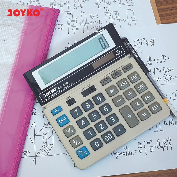 

Ready Joyko Calculator 12 Digits / Kalkulator CC-868