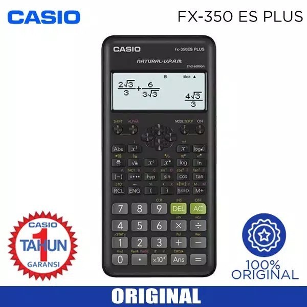 

Ready Kalkulator Scientific CASIO FX 350 ES