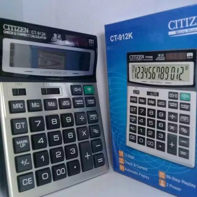 

Ready KALKULATOR CITIZEN CT-912K CALCULATOR