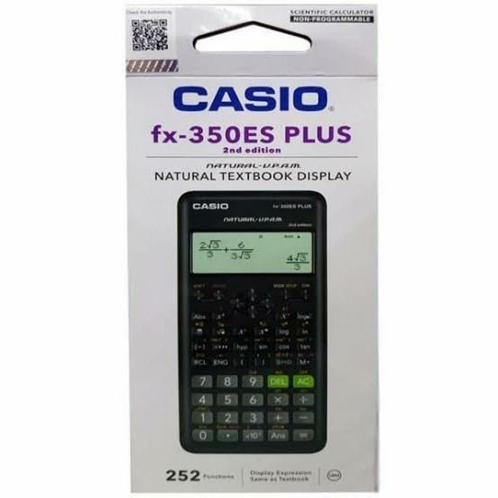 

Ready Calculator Casio fx 350 es plus