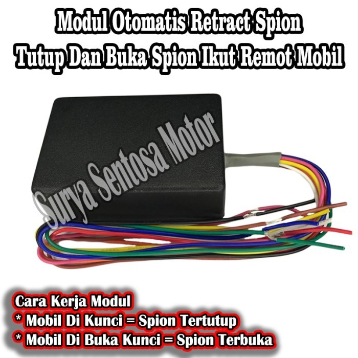 Modul Retract Keylees Buka Tutup Spion Dg Remot Mobil