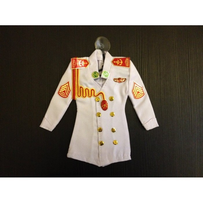 Gantungan Spion Mobil Miniatur Baju Akmil Putih Tni Al