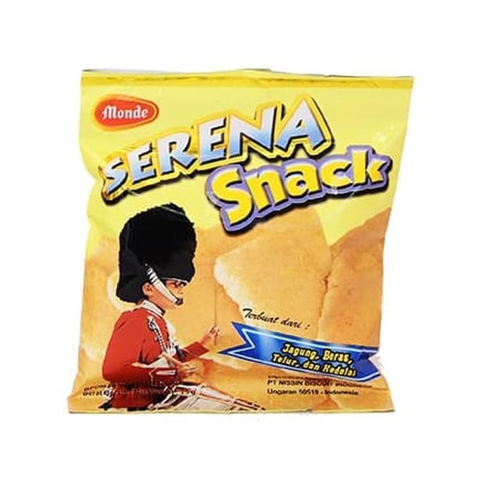 

MONDE SERENA SNACK GOLD 25 GRAM 1 KARTON ISI 45 PACK AS76