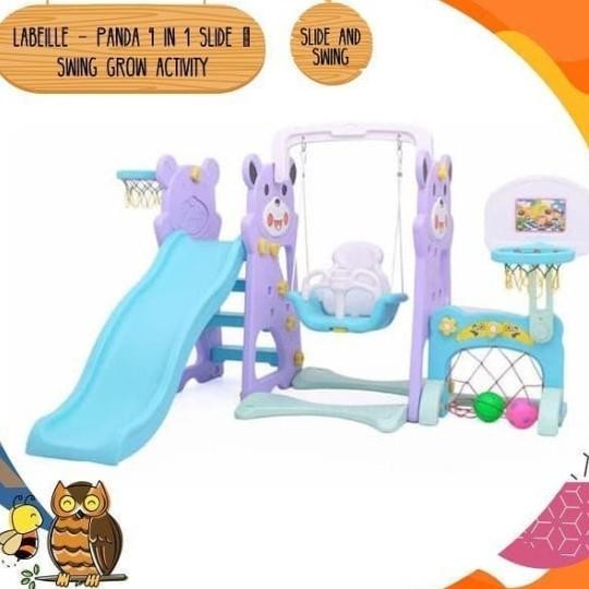 Sewa Labeille Panda 4 In 1 Swing N Slide Ayunan Perosotan Mainan Anak