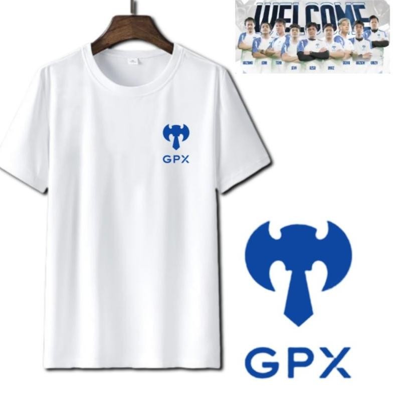 Kaos T-Shirt Gpx Geng Kapak E-Sport Mobile Legends Premium Baju Anak Dewasa Pria Wanita