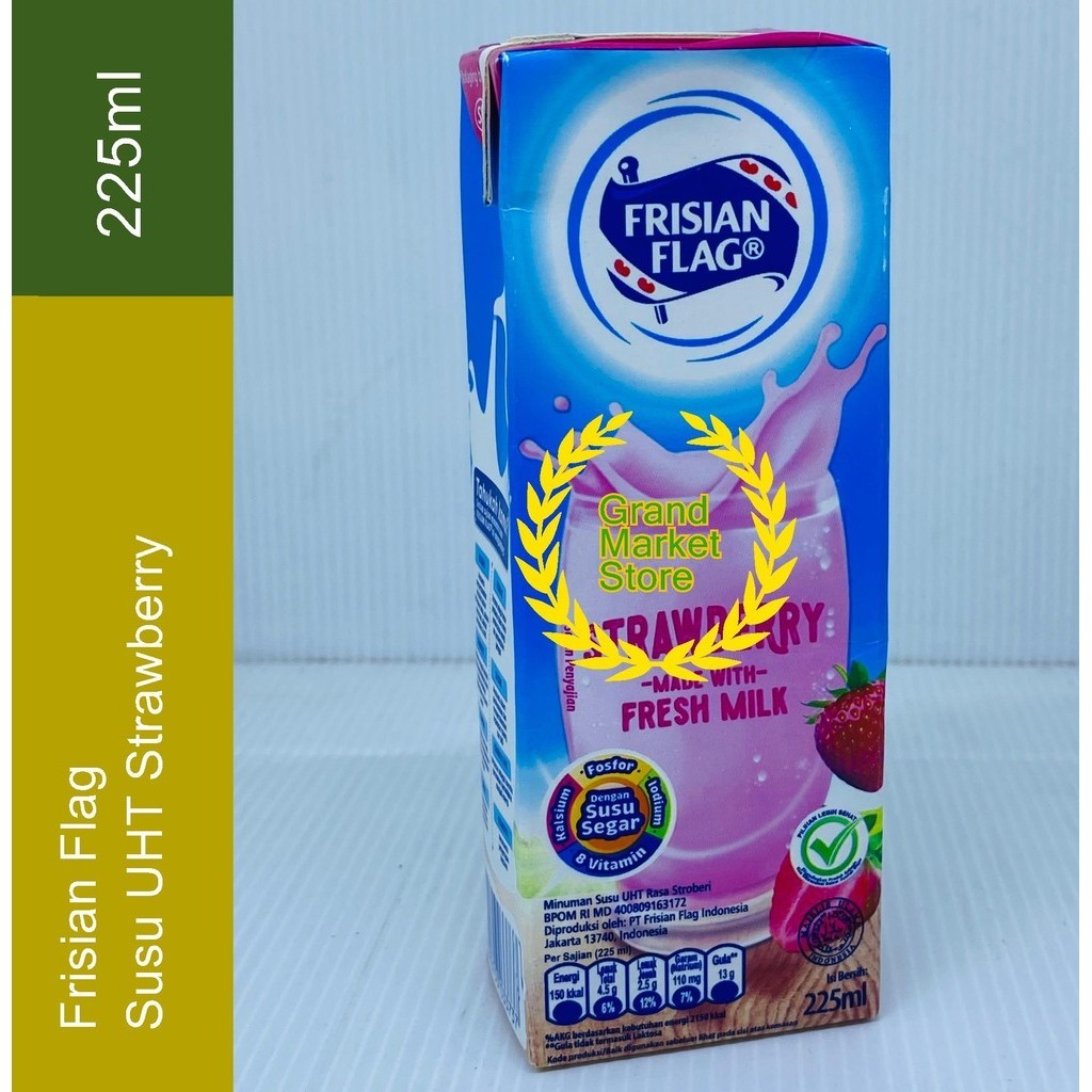 

Frisian Flag Purefarm Susu UHT Strawberry 225ml Susu UHT Rasa Stroberi 225 ml Termurah