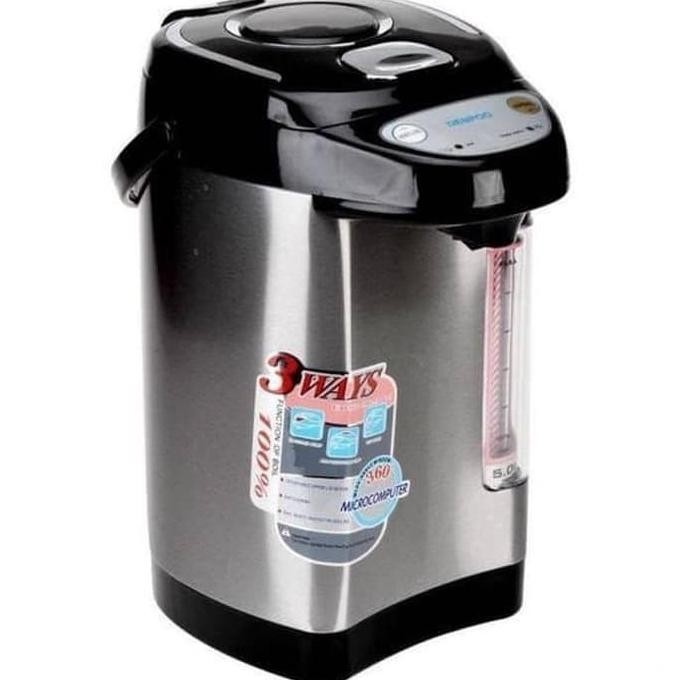 [Baru] Termos Air Panas Listrik Denpoo 5L Dep-858Vt Electro Pot