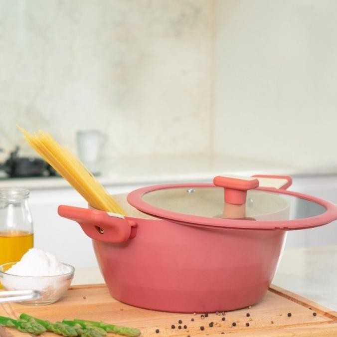 [Baru] Promo Swiden Red Diamond Cookware Set, Wok, Frypan,Panci,Wajan Masak