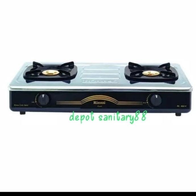 [New] Kompor Gas Portable Rinnai Ri 602 E/Kompor Gas Rinnai 2 Tungku
