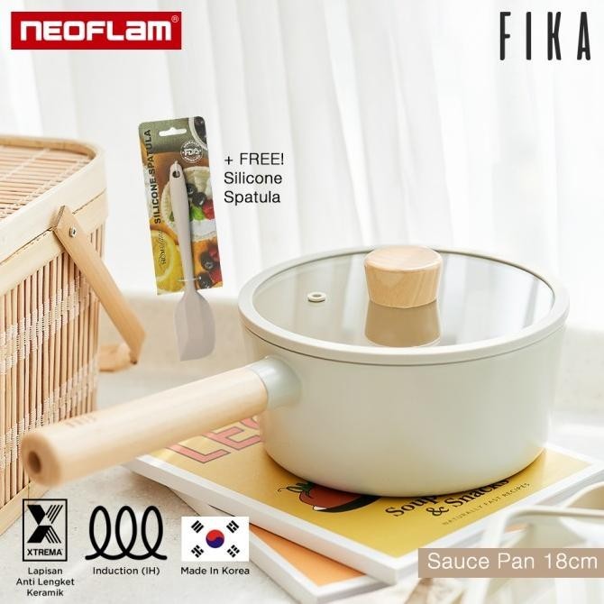 [Baru] Neoflam Fika Sauce Pan Panci Saus Keramik Induksi