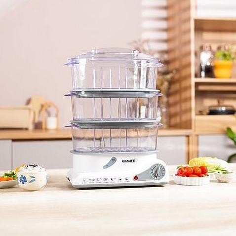 [Baru] Idealife - Food Steamer Pengkukus Makanan - Il114B Kukusan