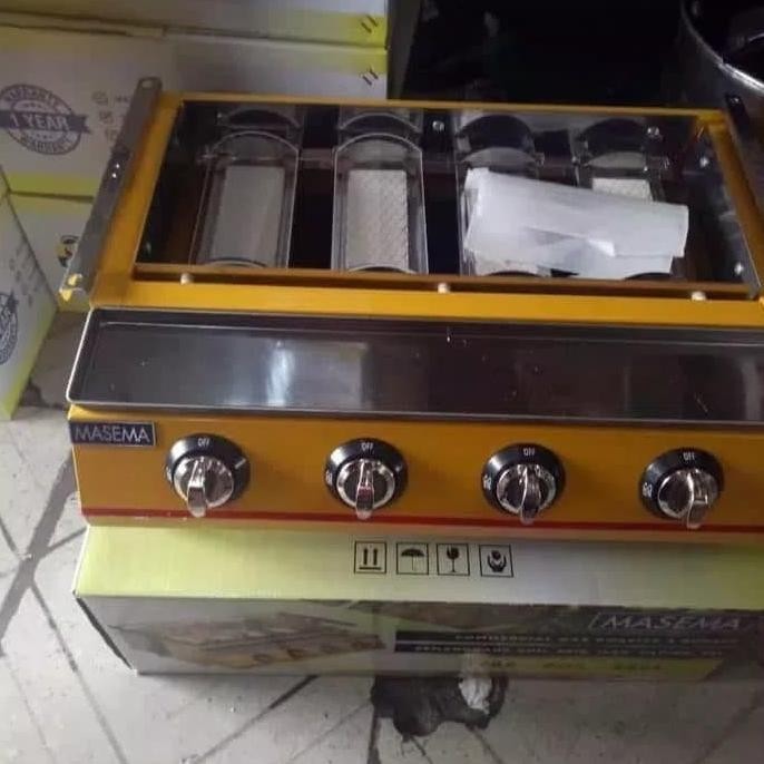 [Ready] Panggangan Sosis 4 Tungku Panggangan Gas