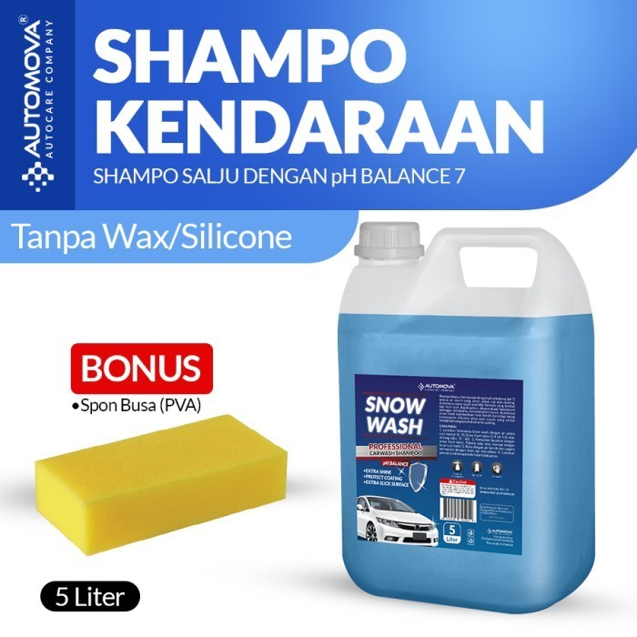 SHAMPOO MOBIL SALJU CAR WASH CUCI MOBIL CUCI SALJU SABUN CUCI MOBIL 5L